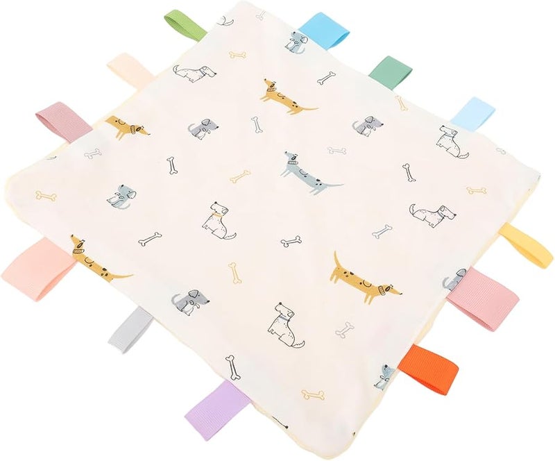 منشفة تسنين الأطفال بحلقة قطنية ناعمة وأنماط لطيفة حجم الكلب للمنزل والهواء الطلق - Image 3